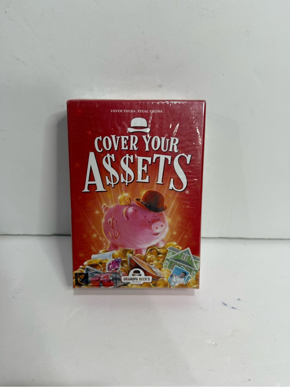Cover Your Assets Card Game by Grandpa Beck’s Games New / Sealed